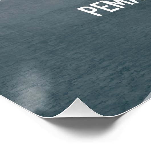 Pemaquid Point Lighthouse Poster (Ecke)