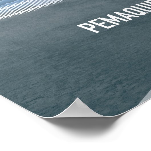 Pemaquid Point Lighthouse Poster (Ecke)