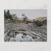 Pemaquid Point Lighthouse Postkarte (Vorderseite)