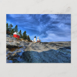 Pemaquid Point Lighthouse Postkarte