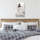 Pemaquid Point Maine Lighthouse Leinwanddruck (Insitu (Schlafzimmer))