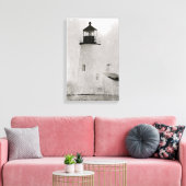 Pemaquid Point Maine Lighthouse Leinwanddruck (Insitu (Wohnzimmer))