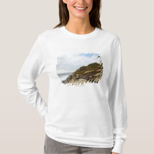 Pemaquid Punkt-Leuchtturm auf einem felsigen T-Shirt