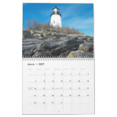 Pemaquid Punkt-Leuchtturm-Kalender Kalender (Mär 2027)