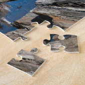 Pemaquid Punkt-Leuchtturm, Maine Puzzle (Seite)