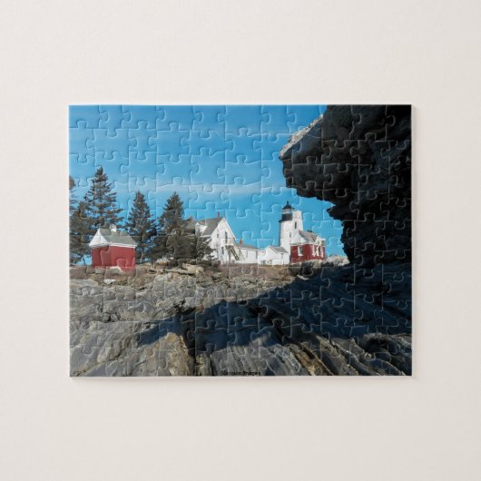 Pemaquid Punkt-Leuchtturm Puzzle (Horizontal)