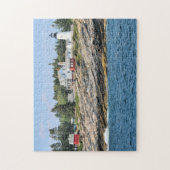 Pemaquid Punkt-Leuchtturm, Puzzle Maines (Vertikal)