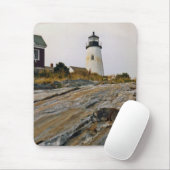Pemaquid Punkt-Licht Mousepad (Mit Mouse)
