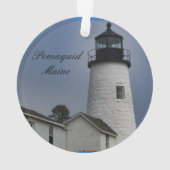 Pemaquid Punkt Ornament (Rückseite)