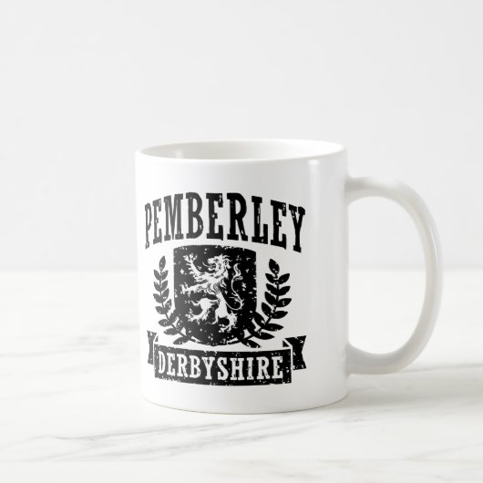 Pemberley Derbyshire Kaffeetasse (Rechts)