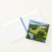 Pemberley in Derbyshire Spiral Notebook Notizblock (Innenseite)
