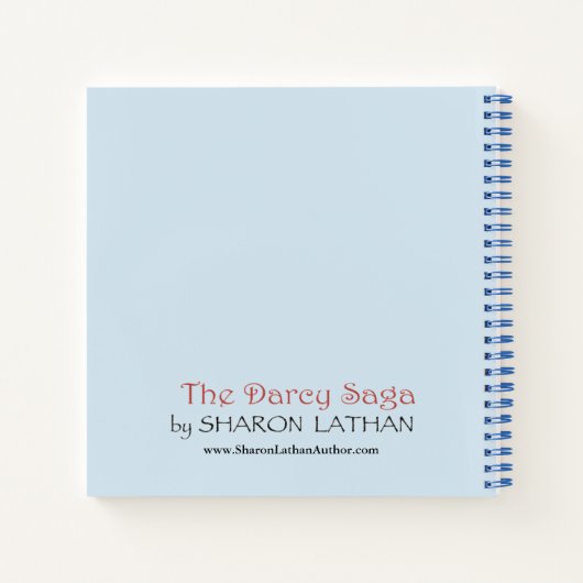 Pemberley in Derbyshire Spiral Notebook Notizblock (Rückseite)