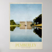 Pemberley Travel Poster (Vorne)