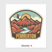Pemberton, British Columbia Aufkleber (Blatt)