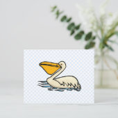 Pemberton Pelican Postkarte (Stehend Vorderseite)