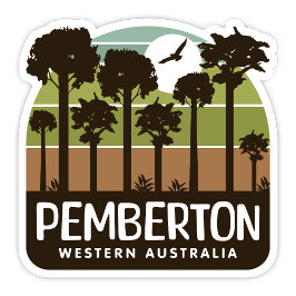 Pemberton, Western Australien Aufkleber