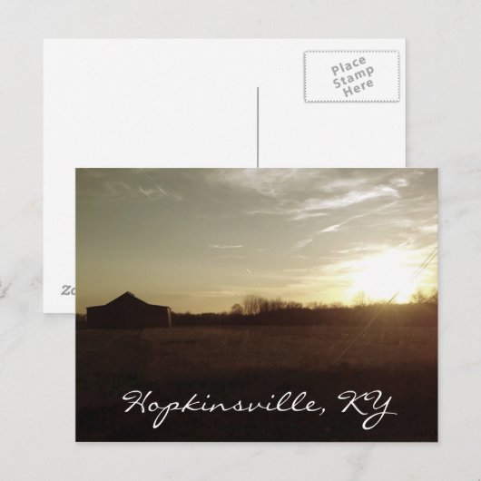 Pembroke Barn Postkarte (Vorne/Hinten)