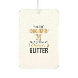 Pembroke Corgi Glitter Lustiges Hunde-Liebhaber-De Autolufterfrischer