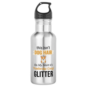 Pembroke Corgi Glitter Lustiges Hunde-Liebhaber-De Edelstahlflasche