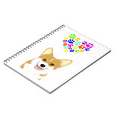 Pembroke Corgi Notizblock (Linke Seite)