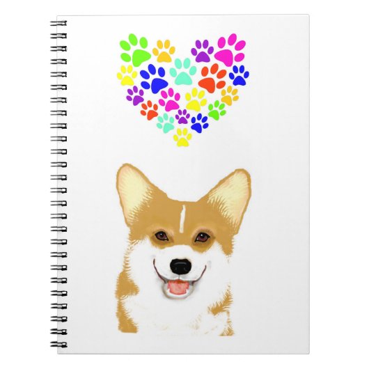 Pembroke Corgi Notizblock (Vorderseite)
