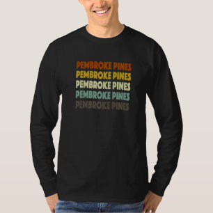 Pembroke Pines Florida American Fl USA Heimat Re T-Shirt