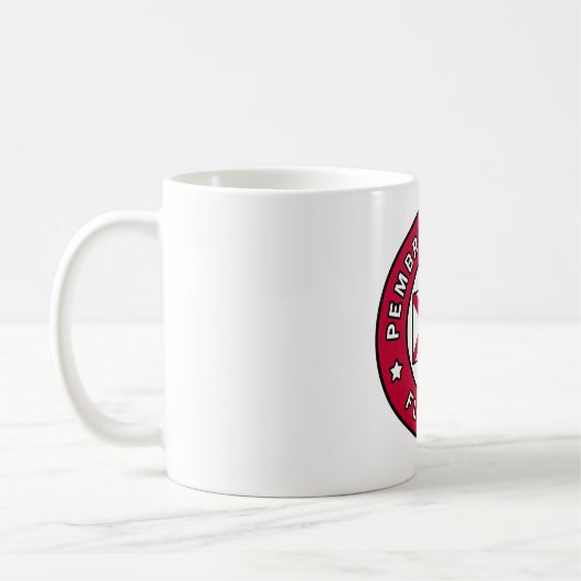 Pembroke Pines Florida Kaffeetasse (Links)