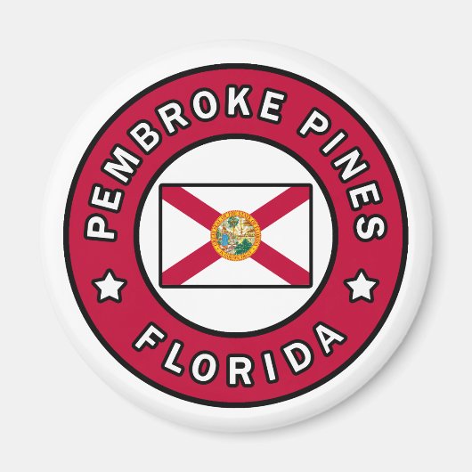 Pembroke Pines Florida Magnet (Vorne)