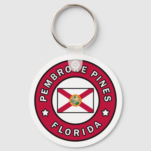 Pembroke Pines Florida Schlüsselanhänger (Vorderseite)