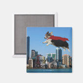 Pembroke Schweißkorgi Magnet (Vorderseite/Rückseite)
