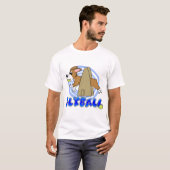 Pembroke-WaliserCorgi Flyball T-Shirt (Vorne ganz)