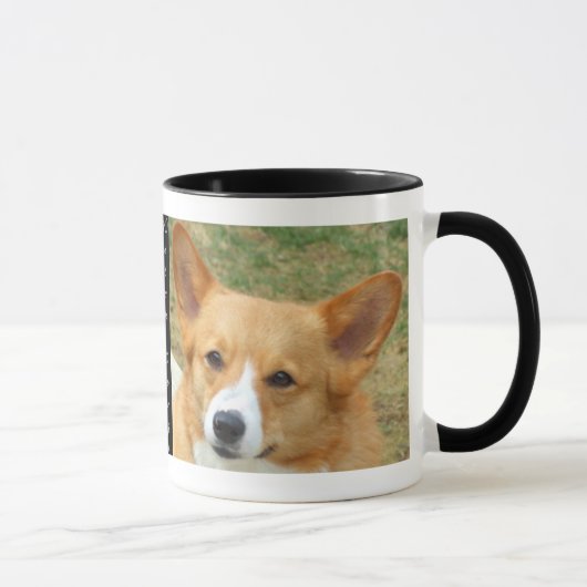 Pembroke-Walisercorgi-Foto-Tasse Tasse (Rechts)