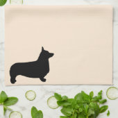 Pembroke-Walisercorgi-Geschirrtücher Küchentuch (Gefaltet)