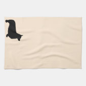 Pembroke-Walisercorgi-Geschirrtücher Küchentuch (Horizontal)