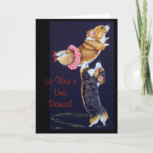 Pembroke-Walisercorgi-Karten Karte (Vorderseite)