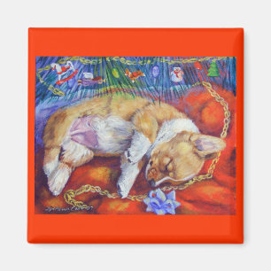 Pembroke-Walisercorgi-Magnet Magnet