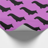 Pembroke-Walisercorgi-Packpapier Geschenkpapier (Ecke)