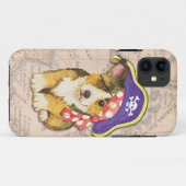 Pembroke-Walisercorgi-Pirat Case-Mate iPhone Hülle (Rückseite (Horizontal))
