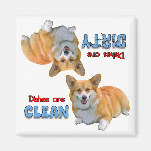 Pembroke-Walisercorgi-Spülmaschinen-Magnet Magnet