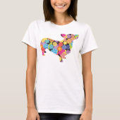 Pembroke-WaliserCorgi T-Shirt (Vorderseite)