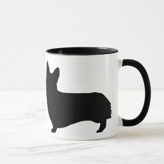 Pembroke-Walisercorgi-Tasse Tasse (Rechts)