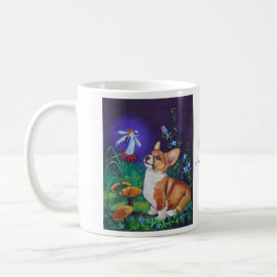 Pembroke-Walisercorgi-Tassen Kaffeetasse