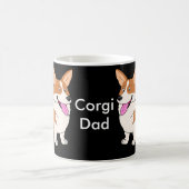 Pembroke-Walisercorgi-Vater Kaffeetasse (Mittel)