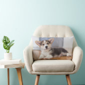 Pembroke-Walisercorgi-Welpe Lendenkissen (Stuhl )