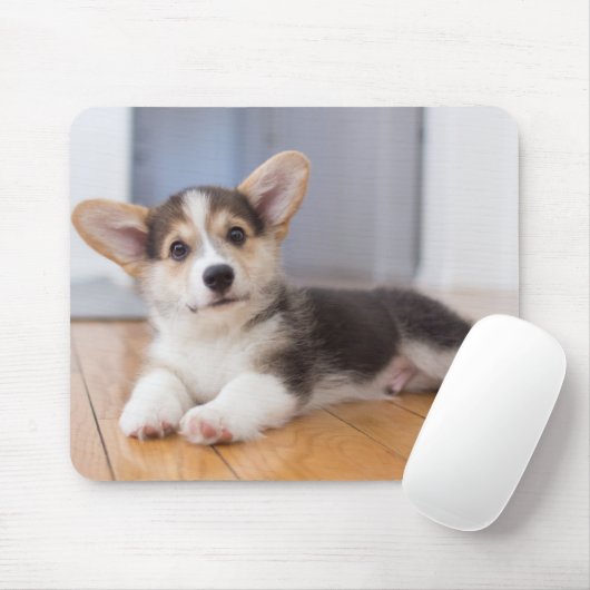 Pembroke-Walisercorgi-Welpe Mousepad (Mit Mouse)