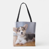 Pembroke-Walisercorgi-Welpe Tasche (Rückseite)