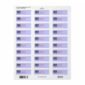 Pembroke Welsh Corgi Address Labels (Vorne)