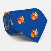 Pembroke Welsh Corgi Birthday Krawatte (Gerollt)