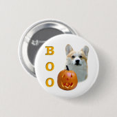 Pembroke Welsh Corgi Boo Button (Vorne & Hinten)
