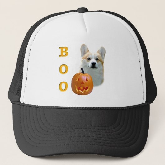 Pembroke Welsh Corgi Boo Truckerkappe (Vorderseite)
